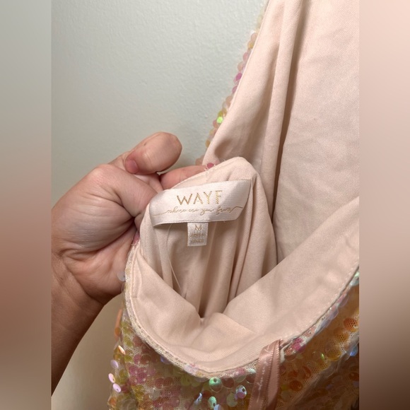 [WAYF] The Aria Sequin Mock Neck Gown - Picture 12 of 13